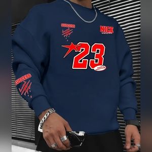 Brand New, High Quality, Number 23 Lightweight Sweatshirt Size XXL